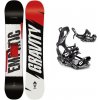 Gravity Empatic snowboard + Raven FT360 black vázání - 155 cm Wide + S (EU 35-40)