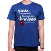 Fajntričko Vin Vinárske tričko - Záchranár, Farba kráľovská modrá, Strih/ Variant Pánsky / UNISEX