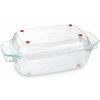 TESCOMA Pekáč s poklopom GrandCHEF 34 × 19 cm, sklenený