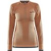 W Triko CRAFT ADV Warm Intensity LS oranžová M
