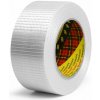 3M™ Scotch® pozdĺžne aj priečne vystužená baliaca páska, 50 mm × 50 m