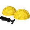 yellowSPORT Balance - balančná kupola, farba čierna, 2 ks