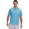 Pánske Tričko s krátkym rukávom UNDER ARMOUR UA TECH VENT GEOTESSA SS 1382182-452 – Modrá