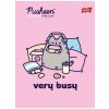 Zošit kockovaný A5 Pusheen Unipap 32 listov
