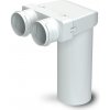 VENTS FV 0810 125/75x2 Plastový adaptér pod strop, 2 x o75mm - o125mm