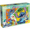 Oboustranné puzzle pre deti Lisciani MAXI 24 dielikov Stitch (s omaľovánkou)