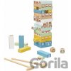 Jenga Zvieratká Pastel - Tooky Toy