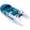 Gladiator Active C370 AL nafukovací čln s hliníkovou podlahou - bielo-zelený BS-C370ALWG23