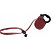 Alcott Adventure Red - samonavíjacia vodítko pre psa s odrazkou, červená XS