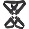 Súprava Costrittivo Long Arms Restraint čierna - Putá Slučka v tvare X