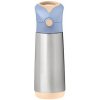 b.box Termoska na pitie so slamkou 500 ml - broskyňa