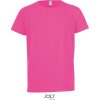 SOL's Collection Tričko Sporty Kids, sportovní, krátký rukáv, dětské COT25116608788-neon pink 12 roků Růžová neon