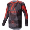 ALPINESTARS dres RACER HOLLOW sivá camo/oranžová fluo 2025 - S