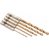 Sada vrtákov do kovu 1,5 - 4,8 mm, upínacia stopka 6-hran, XL-TOOLS