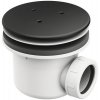 Sifón pre sprchovú vaničku RAVAK Profesional 90 - black X01749