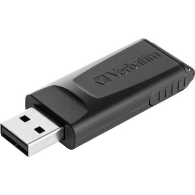 Verbatim Slider USB flash disk 64 GB čierna 98698 USB 2.0; 98698