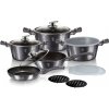 Sada riadu BERLINGERHAUS Sada riadu s mramorovým povrchom 13 ks Carbon PRO Line BH-6886 (BH-6886)