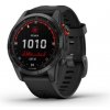 Garmin Fenix 7S Pro Solar, Silver Stainless Steel, Graphite Band Športové hodinky s gps