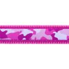 Vodítko RD prep. 12 mm x 2 m - Camouflage Hot Pink