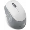 Genius NX-8000S BT, myš, bezdrátová, 1200DPI, 3 tlačítka, Bluetooth, USB 2,4 GHz, bílo-šedá (31030034400)