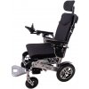 Elektrický invalidný vozík inSPORTline Hawkie Evo II s polohovateľným operadlom 700W strieborná