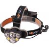 Solight LED čelové nabíjacie svietidlo, 550lm, Li-ion, USB WN35