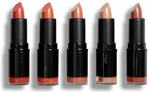 Revolution Pro Lipstick Collection saténový rúž Burnt Nudes 5 x 3,2 g darčeková sada