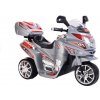 Lean Toys elektrická motorka HC8051 strieborná
