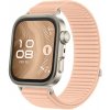 PROTEMIO 113492 NYLON Vymeniteľný remienok pre Huawei Watch Fit 4 / Fit 4 Pro svetloružový