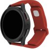 FIXED Silikónový športový remienok s rýchloupínaním 20 mm pre smart hodinky, červený