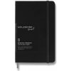 Moleskine Zápisník Smart Writing tvrdé dosky A6 linajkový čierny