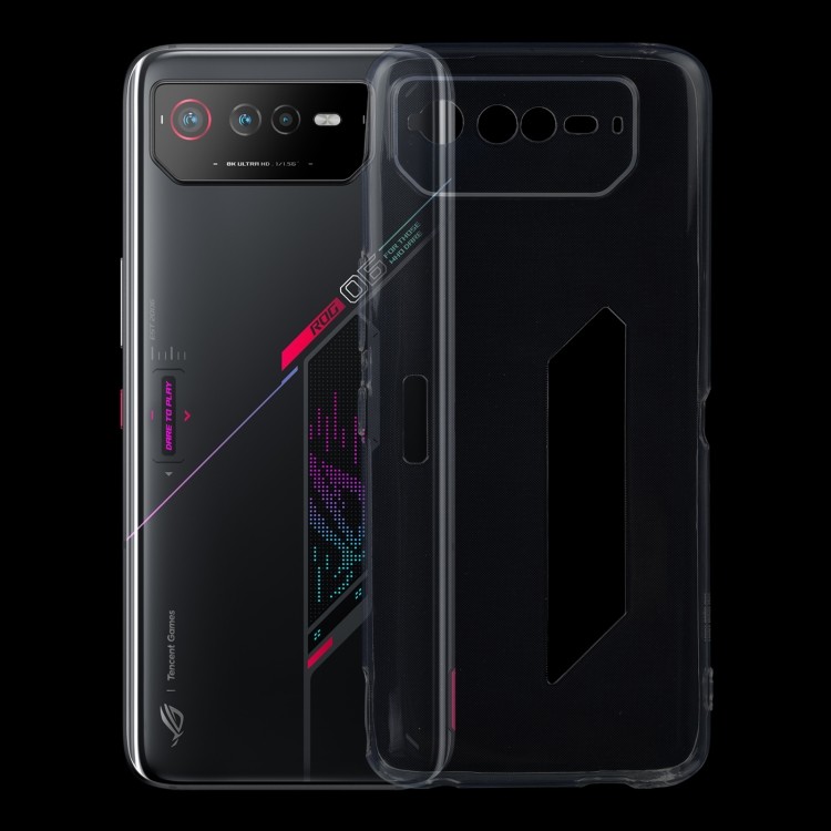 PROTEMIO 48825 Silikónový kryt pre Asus ROG Phone 6 priehľadný