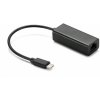 C-Tech Type-C na LAN M/F 15 cm adaptér