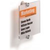Durable Informačná tabuľka Crystal Sign 148 x 148 mm