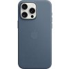 Apple iPhone 15 Pro Max FineWoven Case with MagSafe Pacific modré MT4Y3ZM/A