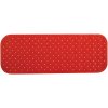 MSV protišmyková podložka do vane Class, červená, 36 × 97 cm