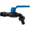 Bradas Plastový záhradný ventil BLACK RAVEN 1/2” - nylon