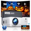 MINIPROJEKTOR GIAOMAR C9 MEGAHIT 1080P 4K WIFI BLUETOOTH 8000 LÚMENOV