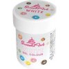 SweetArt dekorativní gelová barva White 30 g