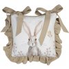 Clayre & Eef Poťah na podsedák s volánom Rustic Easter Bunny - 40 * 40 cm - Clayre & Eef