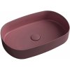 Isvea Infinity umývadlo 55x36 cm oválny pultové umývadlo 10NF65055-2R