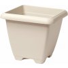 Kvetník TERRAE QUADRO MAXI plastový 43x43x39cm
