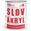 Slovakryl 0,75 kg rôzne odtiene slovakryl profi lesk biely 0100 0.75kg