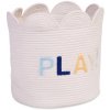Childhome Kôš Kvetina Off White 35x35x35 cm