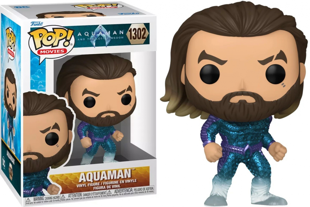 Funko POP! Movies 1302 Aquaman and the Lost Kingdom Aquaman