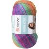YarnArt Angora Active Melírovaná dúhová 850
