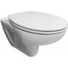 Mereo Keramika - Závesné WC s doskou SoftClose, biela VSD72