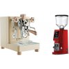 Lelit Bianca PL162T V3, gold + Eureka Atom W 65, ferrari red