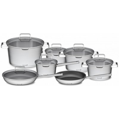 G21 Sada riadu Gourmet Magic s cedníkom, 13 dielov, nerez G21-6352114