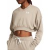 Mikina Under Armour Rival Terry Oversized Crop Crew 1382738-204 Veľkosť L